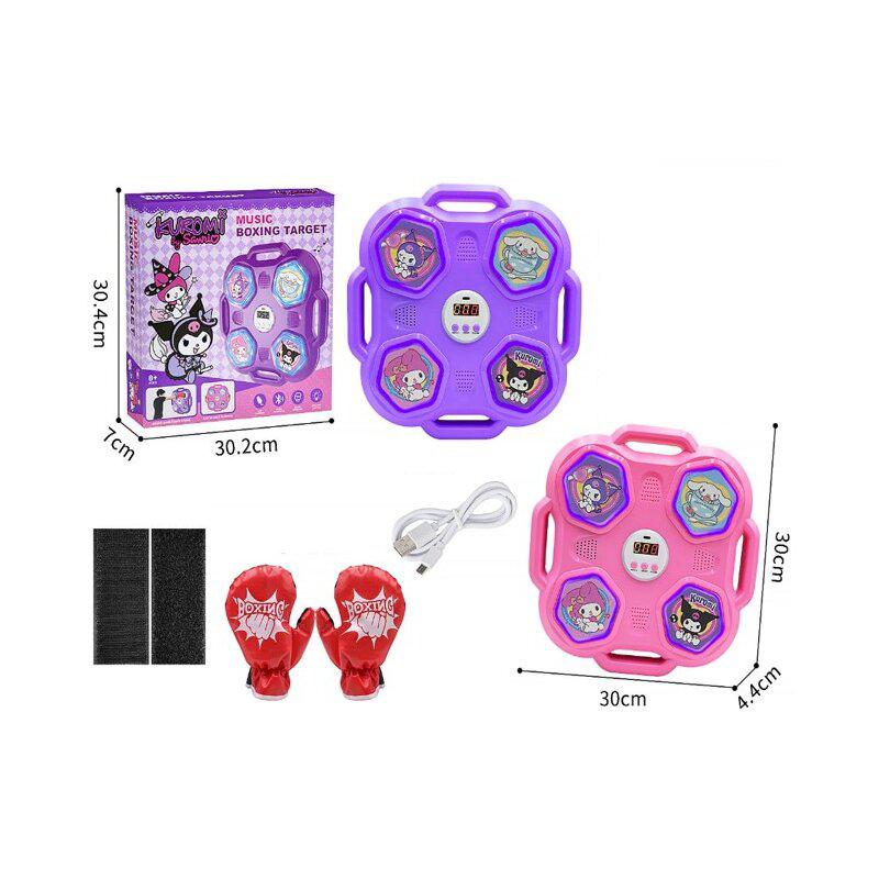 بوکس هوشمند  موزیکال کودک مدل Music Boxing Target No.6501-2 طرح کرومی