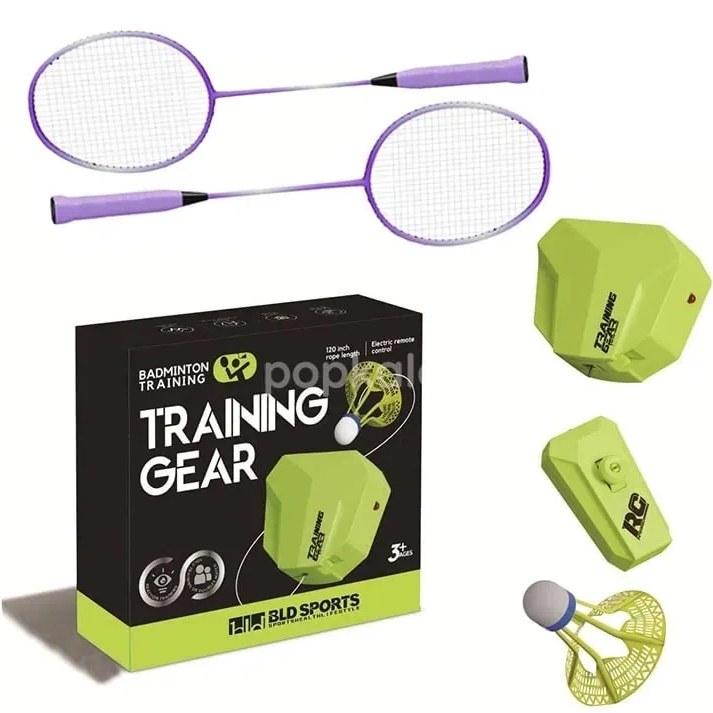 راکت بدمینتون حرفه‌ای هوشمند BLD Sports با ۲ عدد راکت و کاور