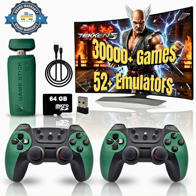 کنسول بازی M22 Ultra ظرفیت ۶۴ گیگابایت با دو دسته بی‌سیم