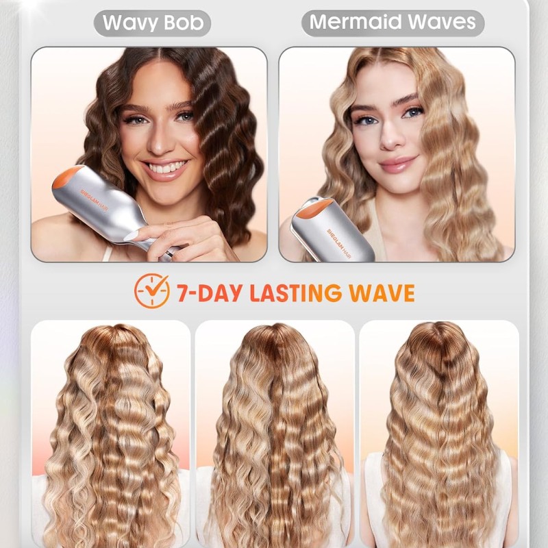 فرکننده مو ساحلی شیگلم (SHEGLAM Sheglam Beach Babe Hair Waver)