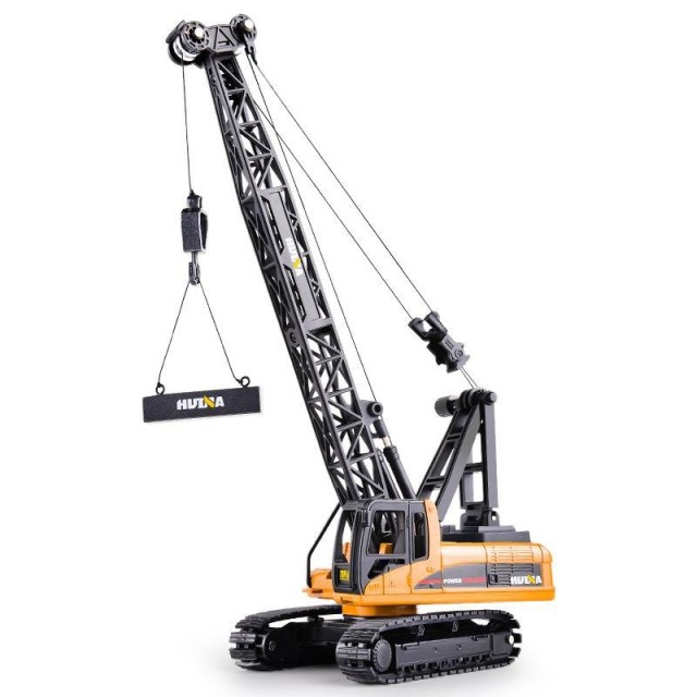 ماکت اسباب بازی HUI NA TOYS مدل جرثقیل CRAWLER CRANE مدل1720 مقیاس1:50