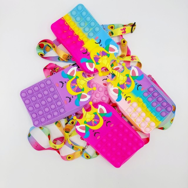 کیف پاپیتی یونیکورن تاج دار در 4 رنگ مختلف