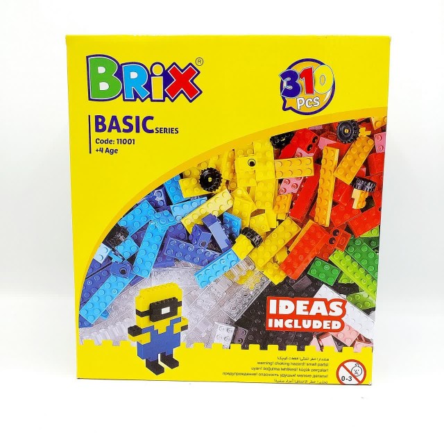 ساختنی 310 قطعه BRix سریه Basic کد 11001
