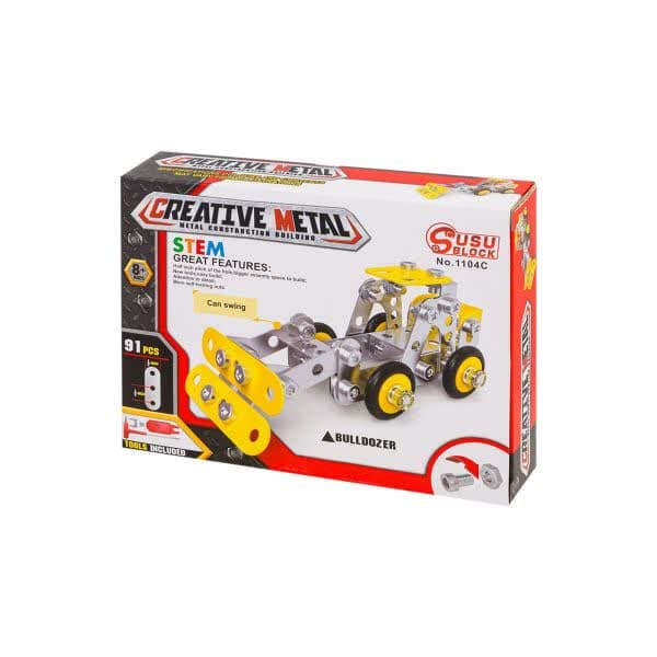 لگو فلزی 91 قطعه کد No:1104C