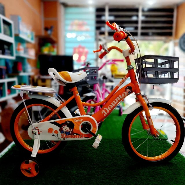 دوچرخه نارنجی  سایز 16 خارجی