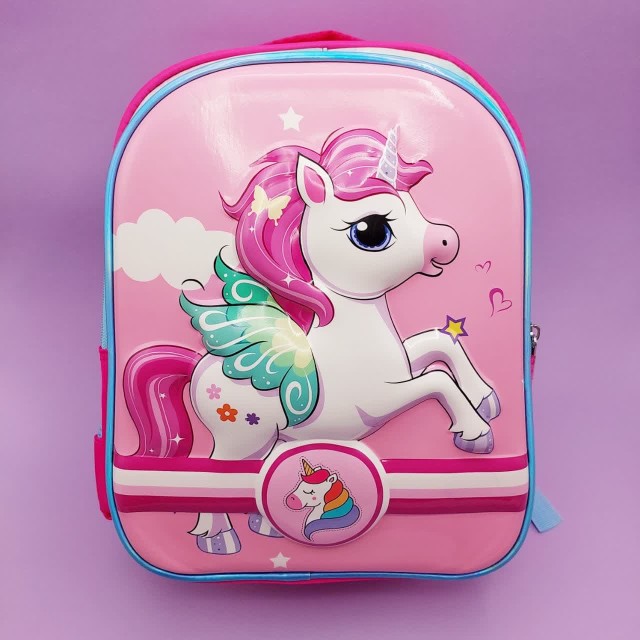 کوله پشتی نقش برجسته طرح یونیکورن