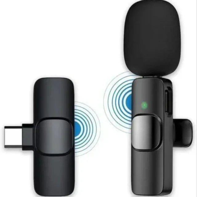 میکروفن یقه ای بی سیم مدل K9 Lightening