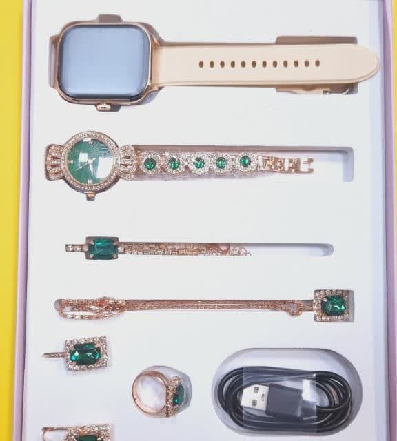 ست ساعت هوشمند زنان مدل A56 plus