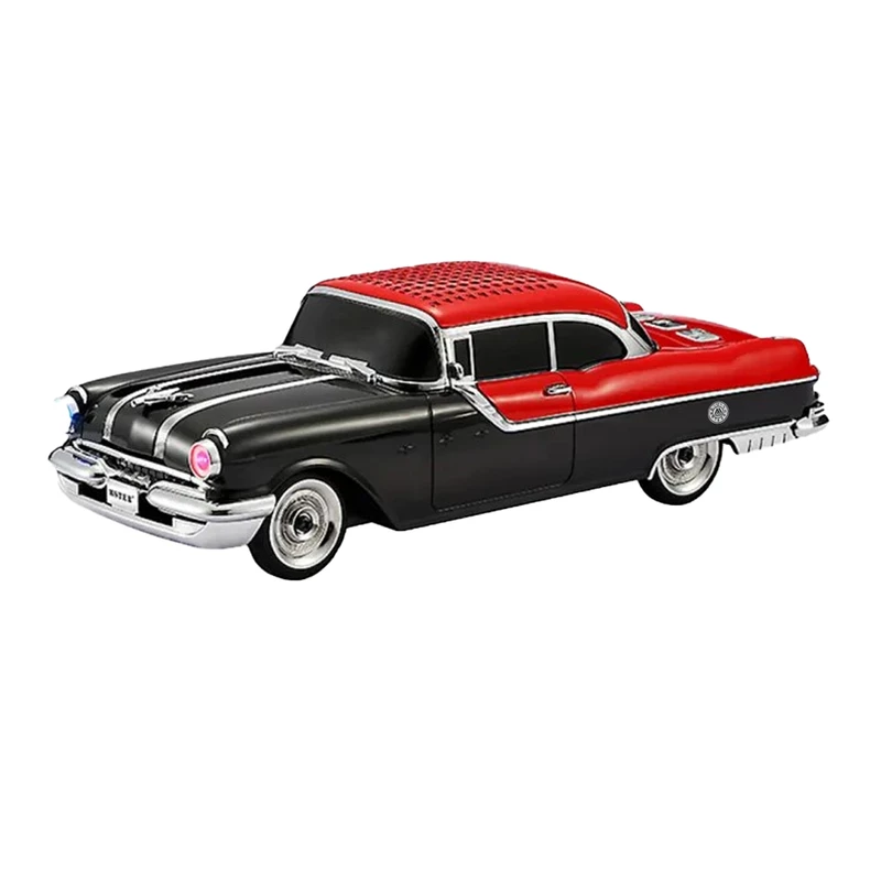 اسپیکر بلوتوثی قابل حمل طرح ماشین کلاسیک وستر مدل WSTER WS-598 - صدای با کیفیت و طراحی منحصربه‌فرد