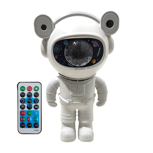 چراغ کهکشانی اسپیکر دار فضانورد |پروژکتور نوری فضانورد - تجربه کهکشان در خانهAstronaut Projector Light