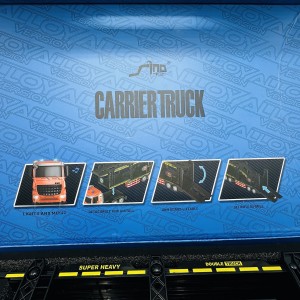 کامیون اسباب‌بازی کنترل از راه دور Carrier Truck (خودروبر دوطبقه) با نورپردازی و موسیقی