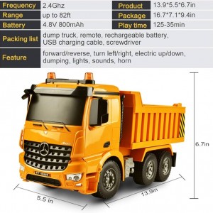 کامیون کنترلی مرسدس بنز مدل E525-003 با بالابر برقی و سیستم 4WD