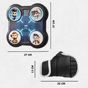 صفحه هوشمند تمرین بوکس با موسیقی و نورپردازی