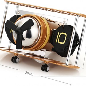 ساعت ورقه ای طرح هواپیما مدل Flip Clock Airplane