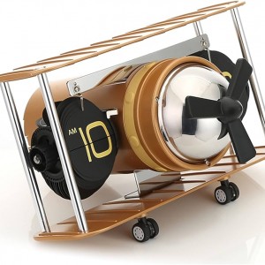 ساعت ورقه ای طرح هواپیما مدل Flip Clock Airplane