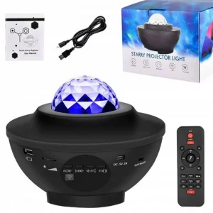 چراغ خواب کهکشانی مدل GH-1364 با اسپیکر و ریموت کنترل