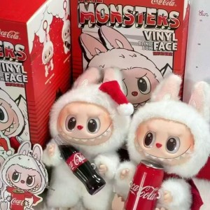 عروسک لبوبو کوکاکولا قرمز | کالکشن خاص Pop Mart سری The Monsters