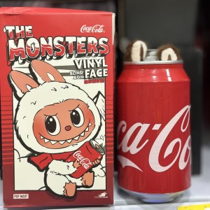 عروسک لبوبو کوکاکولا قرمز | کالکشن خاص Pop Mart سری The Monsters
