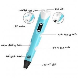 قلم سه بعدی طراحی بانومد مدل ZD-PEN2