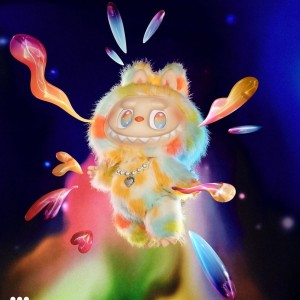 عروسک لبوبو مدل رنگین کمان