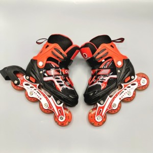 اسکیت آموزشی سایز متغیر OUSHEN (اوشن) به همراه ست کامل ایمنی |مناسب سایز31 تا 34