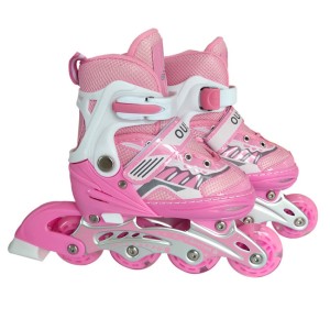 اسکیت آموزشی سایز متغیر OUSHEN (اوشن) به همراه ست کامل ایمنی |مناسب سایز35 تا38