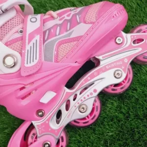 اسکیت آموزشی سایز متغیر OUSHEN (اوشن) به همراه ست کامل ایمنی |مناسب سایز35 تا38