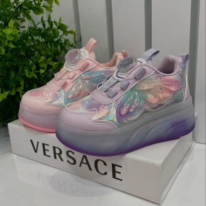 کفش اسکیتی  کتونی مدل پروانه ای اکواریومی