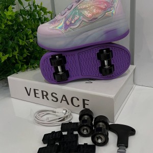 کفش اسکیتی  چراغدار مدل لبوبو