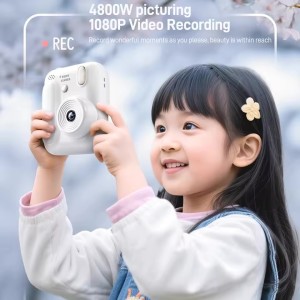دوربین چاپ فوری کودک  مدل Mini Print Camera با نمایشگر ۲.۴ اینچی