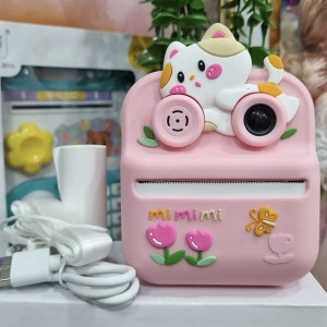 دوربین چاپ فوری کودک مدل Children’s Printing Camera با پرینتر حرارتی و بازی