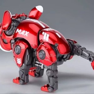 فیگور رباتی DOU BEAST DOG Metal Series و هولدر موبایل