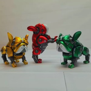 فیگور رباتی DOU BEAST DOG Metal Series و هولدر موبایل
