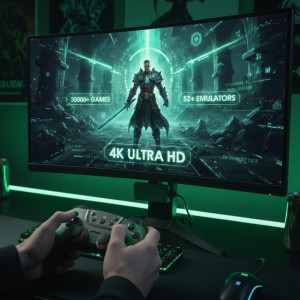 کنسول بازی M22 Ultra ظرفیت ۶۴ گیگابایت با دو دسته بی‌سیم
