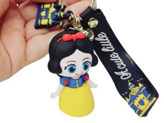 جاکلیدی مدل سیلیکونی طرح سفید برفی