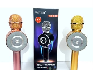 میکروفن ws-669 اصلی شرکت وستر (طلایی)