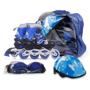 کفش اسکیت سایز 39تا 42 رنگ آبی