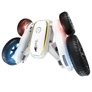 ماشین بازی کنترلی مدل Stunt King کد 6-889 _ رنگ سفید