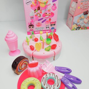 اسباب بازی دخترانه کیک تولد