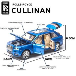 ماکت  فلزی ماشین رولز رویس Rolls Royce Cullinan _ برند چ ژی CHE ZHI