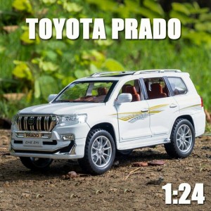 ماکت  فلزی تویوتا پرادو  برند چ ژی che zhi مقیاس 1:24