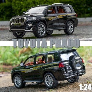 ماکت  فلزی تویوتا پرادو  برند چ ژی che zhi مقیاس 1:24
