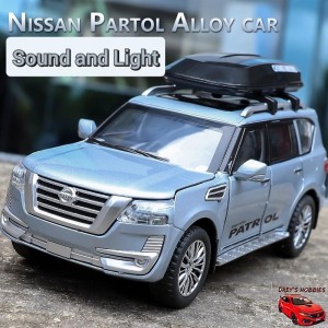 ماکت فلزی پاترول PATROL CM323   مقیاس 1:32 رنگ نقره ای