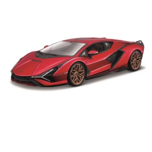 ماکت لامبورگینی سیان Lamborghini رنگ قرمز  مقیاس 1:24
