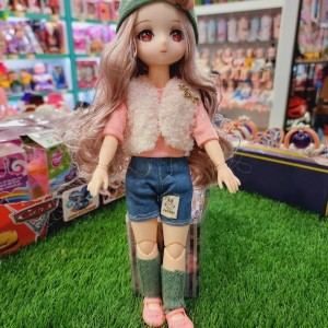 عروسک مفصلی چشم تیله ای/ عروسک BJD