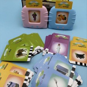 بازی آموزشی انگلیسی و عربی مدل فلش کارت گویا Card carly education device