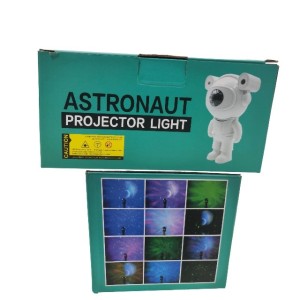 چراغ کهکشانی اسپیکر دار فضانورد |پروژکتور نوری فضانورد - تجربه کهکشان در خانهAstronaut Projector Light