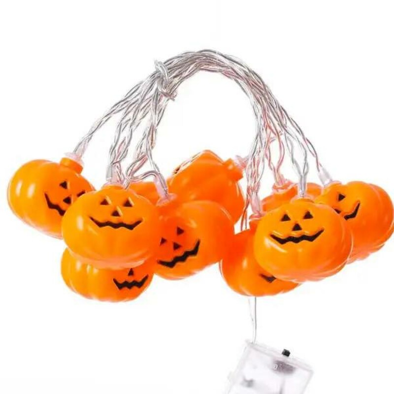 ریسه چراغدار طرح کدو Pumpkin design lamp thread