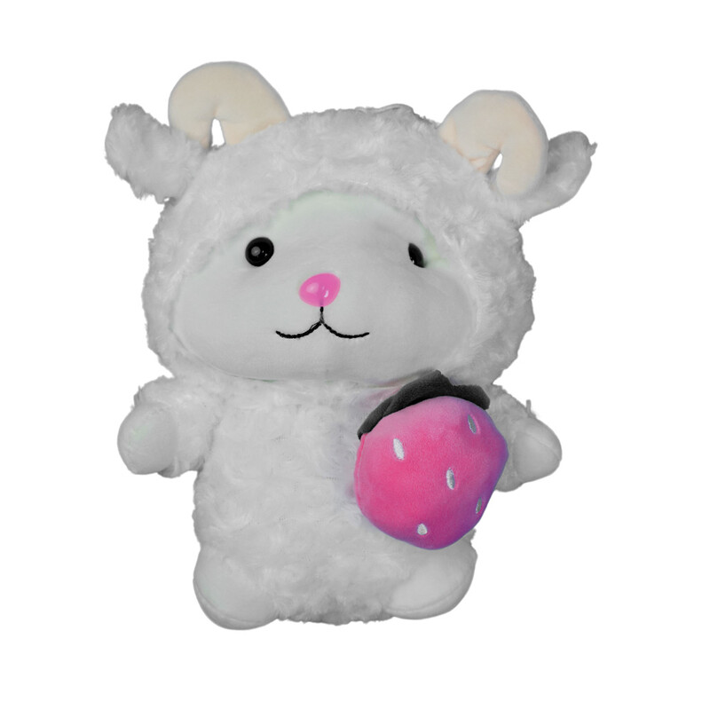 عروسک قوچ توت فرنگی شاد کدHappy Strawberry Ram Doll 1001