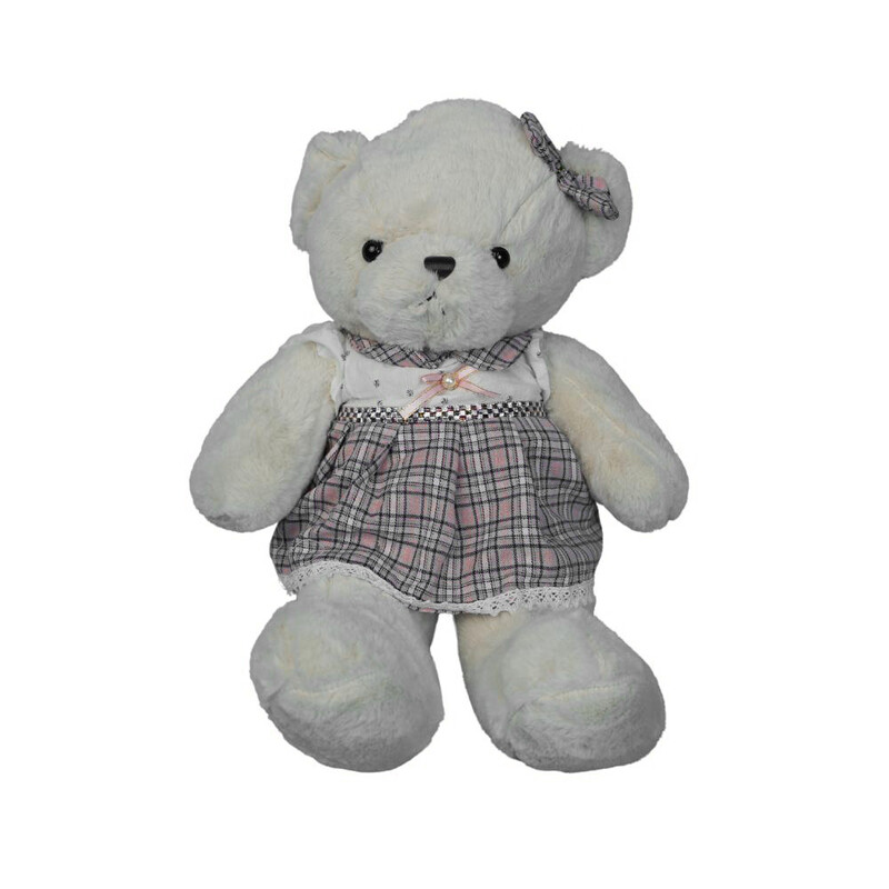 عروسک خرس مادام موسیو کدMadame Monsieur teddy bear044